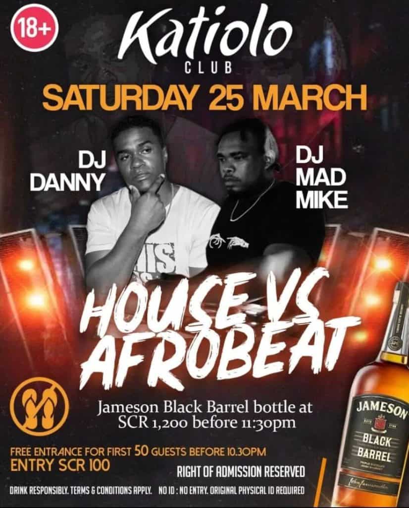 House VS Afrobeat at Katiolo 