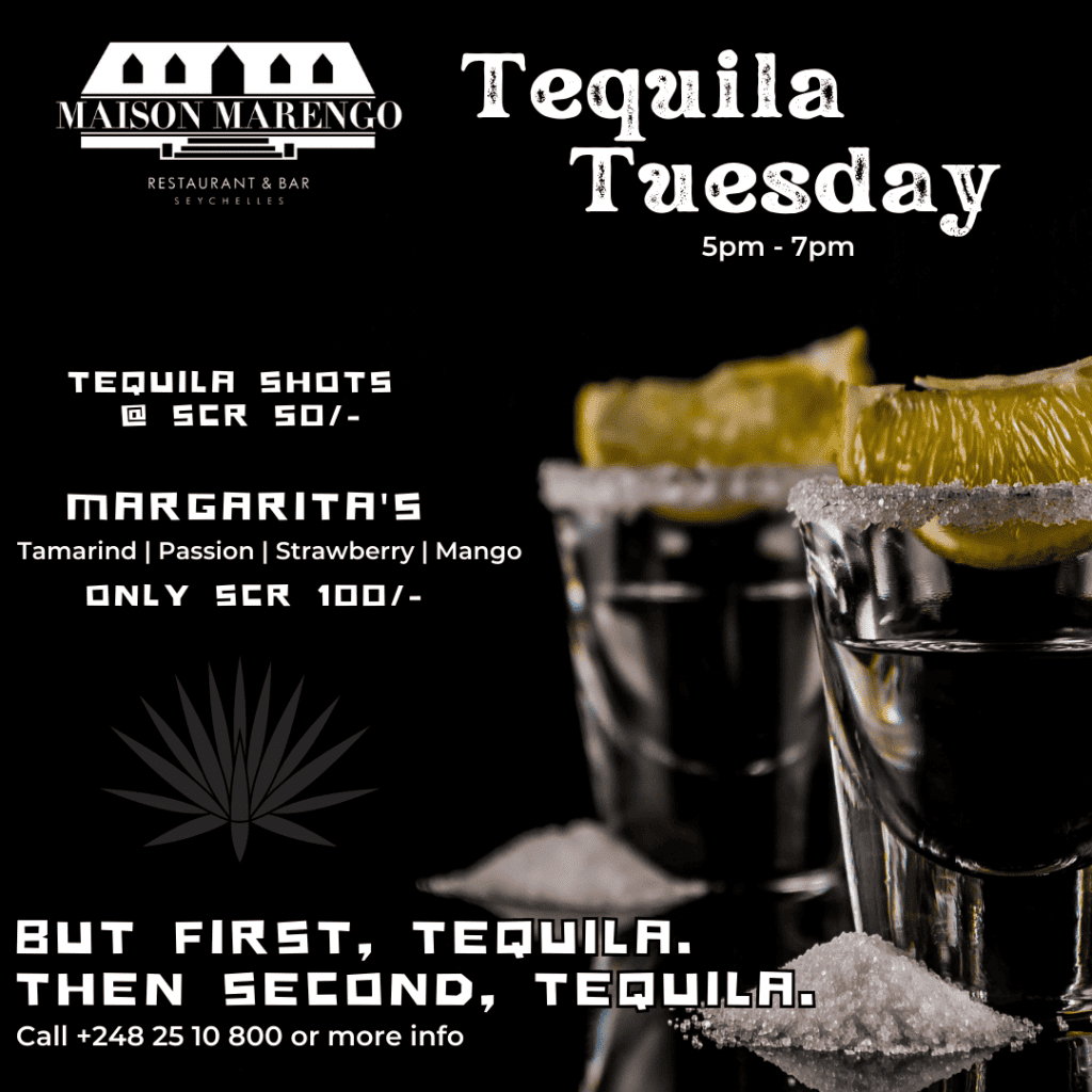 Tequila Tuesday at Maison Marengo