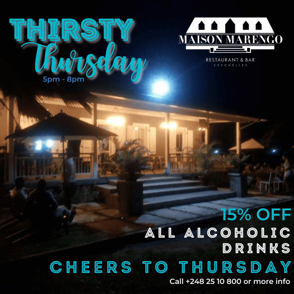 Thirsty Thursday at Maison Marengo 