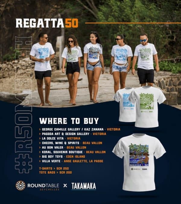 Regatta50 Merchandise - Inside Seychelles
