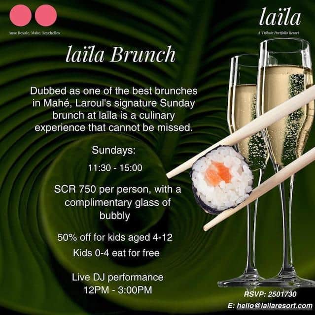 Sunday Brunch at Laila Resort